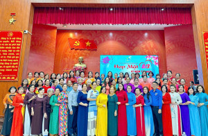 HỘI LIÊN HIỆP PHỤ NỮ XÃ NHƠN TRẠCH TỔ CHỨC HỌP MẶT KỶ NIỆM 116 NĂM NGÀY QUỐC TẾ PHỤ NỮ 08/03 VÀ 1986 NĂM KHỞI NGHĨA HAI BÀ TRƯNG