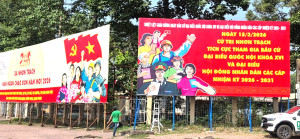 Đa dạng hình thức tuyên truyền bầu cử tại xã Nhơn Trạch