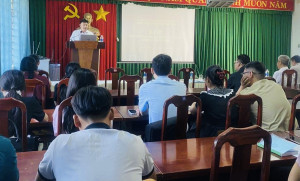 Xã Nhơn Trạch khai giảng lớp bồi dưỡng nhận thức về Đảng đợt 1 năm 2026