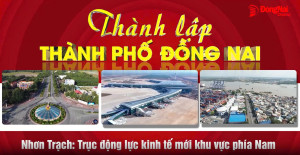 Nhơn Trạch: Trục động lực kinh tế mới khu vực phía Nam
