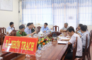 Xã Nhơn Trạch triển khai các nội dung theo Kết luận chỉ đạo của Chủ tịch UBND tỉnh về thành lập thành phố Đồng Nai