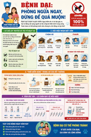 TUYÊN TRUYỀN BỆNH DẠI
