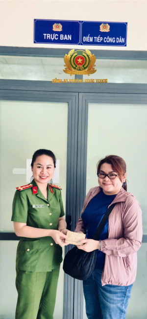 Lan tỏa nghĩa cử đẹp, thắt chặt niềm tin giữa Nhân dân với  lực lượng Công an phường Nhơn Trạch