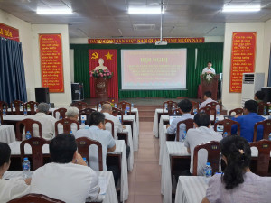 Phường Nhơn Trạch tổ chức Hội nghị tập huấn công tác bảo vệ bí mật nhà nước và bảo đảm an ninh trên không gian mạng