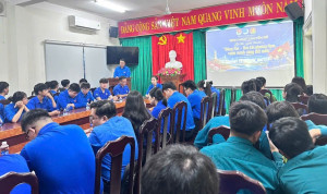 Tuổi trẻ phường Nhơn Trạch sinh hoạt chuyên đề “Sử thi Nghệ thuật Đồng Nai – Hào khí phương Nam vươn mình cùng đất nước”