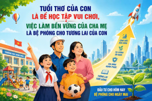 TÍCH CỰC TRIỂN KHAI CÁC BIỆN PHÁP PHÒNG NGỪA, GIẢM THIỂU LAO ĐỘNG TRẺ EM TRÊN ĐỊA BÀN PHƯỜNG NHƠN TRẠCH