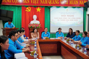 CÔNG ĐOÀN PHƯỜNG NHƠN TRẠCH TỔ CHỨC HỘI NGHỊ GIAO BAN 6 THÁNG ĐẦU NĂM 2026