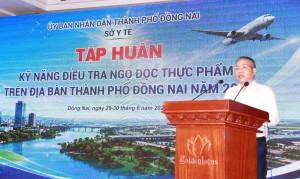PHƯỜNG NHƠN TRẠCH THAM DỰ  TẬP HUẤN KỸ NĂNG ĐIỀU TRA NGỘ ĐỘC THỰC PHẨM NĂM 2026