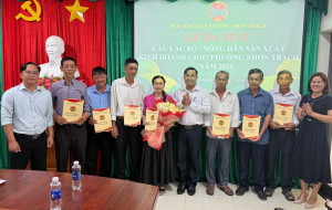 Ra mắt Câu lạc bộ “Nông dân sản xuất kinh doanh giỏi” phường Nhơn Trạch