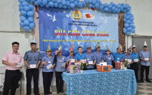 Ấm áp “Bữa cơm công đoàn” tại công ty TNHH Công nghiệp Elma Việt Nam