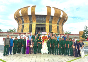 Hội Cựu chiến binh phường Nhơn Trạch tổ chức chuyến về nguồn nhân kỷ niệm 79 năm Ngày Thương binh - Liệt sĩ
