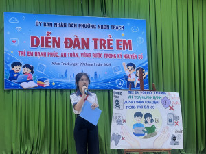 Diễn đàn trẻ em năm 2026 với chủ đề “Trẻ em hạnh phúc, an toàn, vững bước trong kỷ nguyên số”