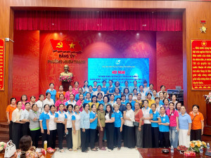 Các đại biểu tham dự lớp tập huấn