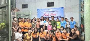 Hội viên công nhân nhà trọ tham dự sinh hoạt