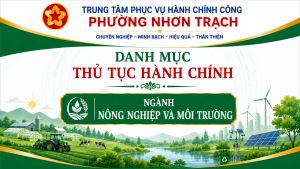 Nông nghiệp Môi trường