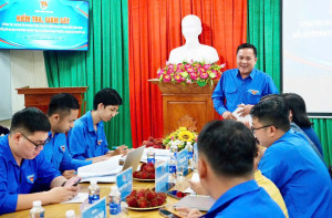 Thành đoàn kiểm tra công tác Đoàn và phong trào thanh thiếu nhi 6 tháng đầu năm 2026