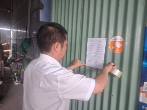 Phường Nhơn Trạch vận động người dân tự giác tháo dỡ công...