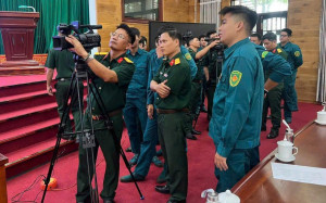 Ban Chỉ huy Quân sự phường tham gia tập huấn nghiệp vụ báo chí năm 2026