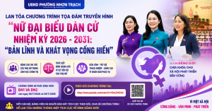 Lan tỏa Chương trình tọa đàm truyền hình “Nữ đại biểu dân cử...