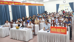 Phường Nhơn Trạch tham dự Hội nghị học tập, quán triệt và...