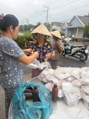 Chi hội Phụ nữ khu phố Long Tân duy trì mô hình “Bếp ăn từ...