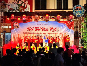 Khu phố Hiệp Phước sôi nổi Hội thi văn nghệ “Tự hào Việt Nam - Khát vọng vươn lên”