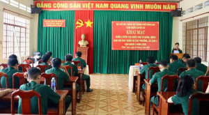 Cụm huấn luyện số 2 khai mạc huấn luyện tại chức giai đoạn 2...