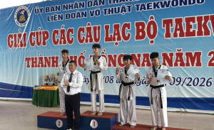 CLB Taekwondo Hiệp Phước xếp hạng 9/40 tại Giải Cúp các CLB...
