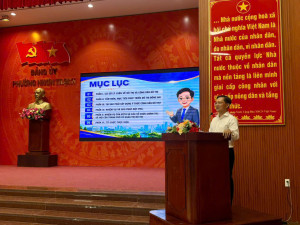 Đảng ủy phường Nhơn Trạch tổ chức hội nghị thông tin thời sự...