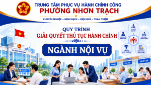 Ngành Nội vụ Quy trình