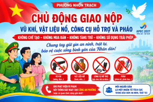 PHƯỜNG NHƠN TRẠCH ĐẨY MẠNH TUYÊN TRUYỀN, VẬN ĐỘNG NHÂN DÂN...