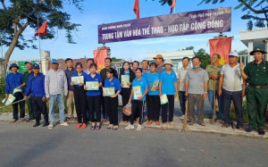 Khu phố Phú Thạnh ra quân làm công tác dân vận, hưởng ứng đợt thi đua 500 ngày đêm