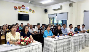 Ủy ban MTTQ Việt Nam phường Nhơn Trạch tham dự lớp bồi...
