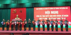 Trung tá Huỳnh Văn Bằng được bổ nhiệm giữ chức vụ Chính trị...