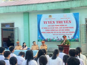 Phường Nhơn Trạch tổ chức đào tạo kỹ năng lái xe mô tô, xe...