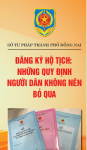 Đăng ký hộ tịch: những quy định người dân không nên bỏ qua