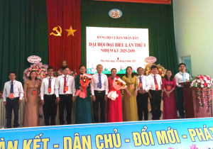 ĐẠI HỘI ĐẠI BIỂU ĐẢNG BỘ UBND XÃ PHÚ HÒA LẦN THỨ I, NHIỆM KỲ...