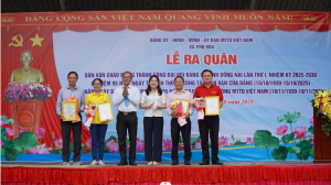 Lãnh đạo UBND tỉnh Đồng Nai dự lễ ra quân làm công tác dân vận tại xã Phú Hòa