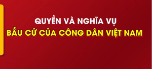 Quyền và Nghĩa vụ bầu cử của công dân Việt Nam