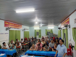 Ủy ban MTTQ Việt Nam xã Phú Hoà tổ chức hội nghị tiếp xúc cử tri vận động bầu cử của các ứng cử viên đại biểu HĐND xã Phú Hoà, nhiệm kỳ 2026-2031