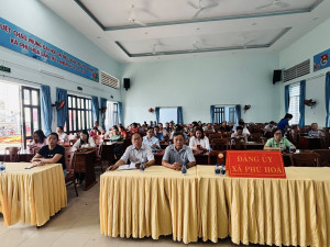 Hội nghị  tiếp xúc cử tri để người ứng cử đại biểu Quốc hội khóa XVI và đại biểu HĐND tỉnh nhiệm kỳ 2026-2031