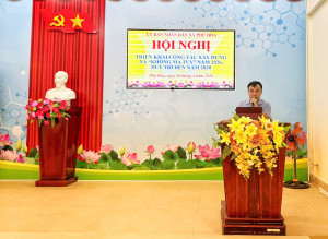 UBND xã Phú Hòa tổ chức hội nghị triển khai thực hiện Nghị quyết về xây dựng xã “Không ma túy” năm 2026.