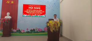 Xã Phú Hòa sơ kết 01 năm thực hiện mô hình chính quyền địa phương 02 cấp