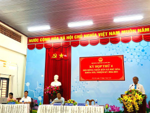 HỘI ĐỒNG NHÂN DÂN XÃ PHÚ HÒA TỔ CHỨC KỲ HỌP THỨ 4 KHÓA XIII, NHIỆM KỲ 2026 – 2031