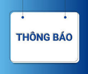 HÌNH THÔNG BÁO