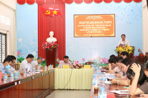 ĐẢNG ỦY UBND XÃ PHÚ HÒA SƠ KẾT 6 THÁNG ĐẦU NĂM 2026