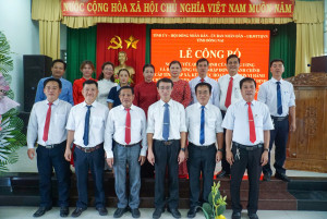 Công bố quyết định thành lập Đảng bộ xã Phú Lâm và chỉ định các nhân sự chủ chốt