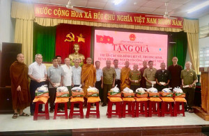 XÃ PHÚ LÂM TRI ÂN NGƯỜI CÓ CÔNG NHÂN KỶ NIỆM NGÀY THƯƠNG BINH - LIỆT SỸ 27/7