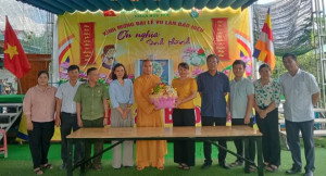 UB. MTTQ VIỆT NAM XÃ PHÚ LÝ THĂM, CHÚC MỪNG CƠ SỞ TÔN GIÁO NHÂN DỊP LỄ VU LAN Nhân dịp Lễ Vu Lan – mùa báo hiếu của Phật giáo