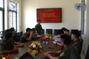 CÔNG AN XÃ PHÚ LÝ: “ĐI TỪNG NGÕ, GÕ TỪNG NHÀ”